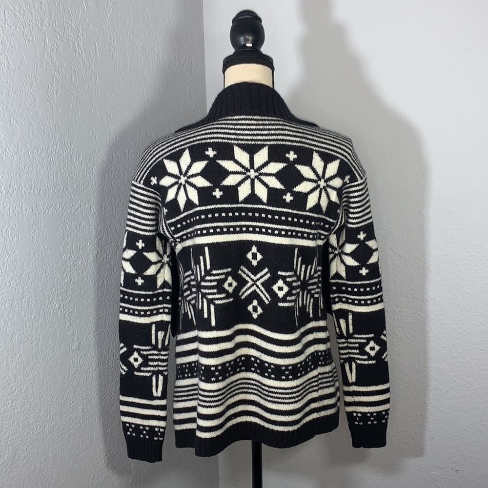 Express Heavy Drape Open Front Wool Blend Cardigan - image 3